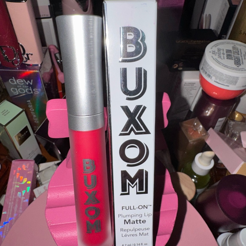 Buxom Full-On Plumping Lip Matte Liquid Lipstick - Bright Pink